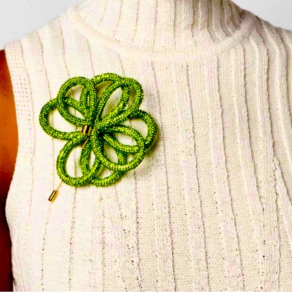 ISO!! Cult Gaia Brooch in green!!!
